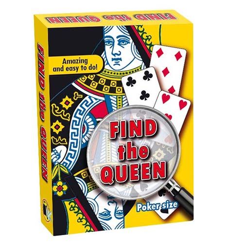 Find the Queen Bicycle magic trick