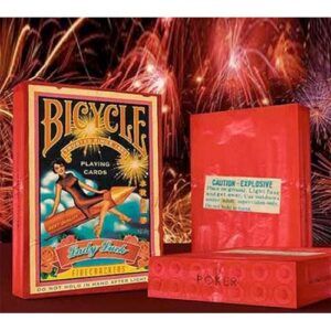 Firecrackers bicycle playing cards poker deck lady luck USPCC 0676774740437 party game collection 11