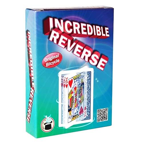 Incredible Reverse Bicycle cards magic trick original very easy to do instructions magician close up tricks 11