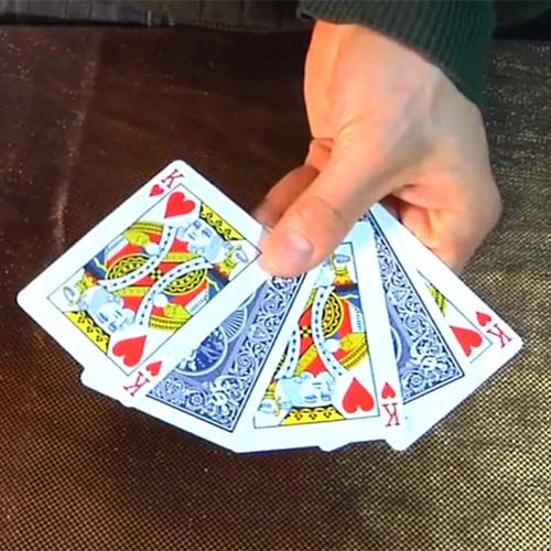 Incredible Reverse Bicycle cards magic trick original very easy to do instructions magician close up tricks 12