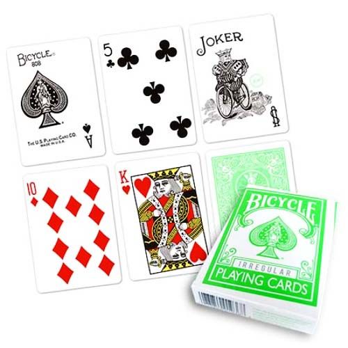 Irregular Bicycle playing cards - Imagen 2