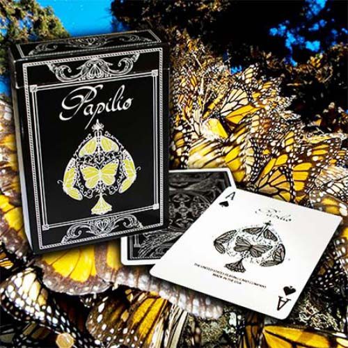 Papilio V2 Monarch Butterfly Playing Cards USPCC kiran kuruvithadam second edition poker deck buitterflies 11