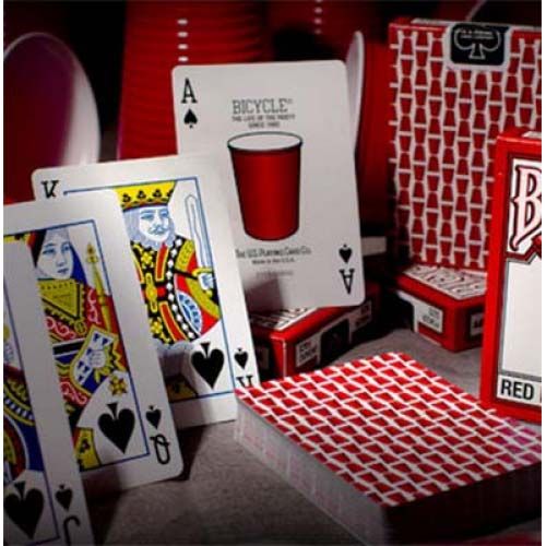 Red party cup Bicycle playing cards - Imagen 2