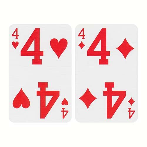 Superb bridge size giant index Piatnik red blue 9001890149511 playing cards poker deck big numbers 15