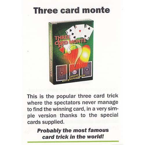 Three card monte trick - Imagen 2