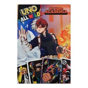 My Hero Academia Juego UNO all wild Mattel McDonalds AnimeManga cartas games Happy Meal 11