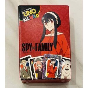 Spy X Family Juego UNO all wild Mattel McDonalds games Happy Meal Anime manga cartas 11